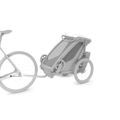 Thule axle mount ezHitch™ plate with quick release skewer